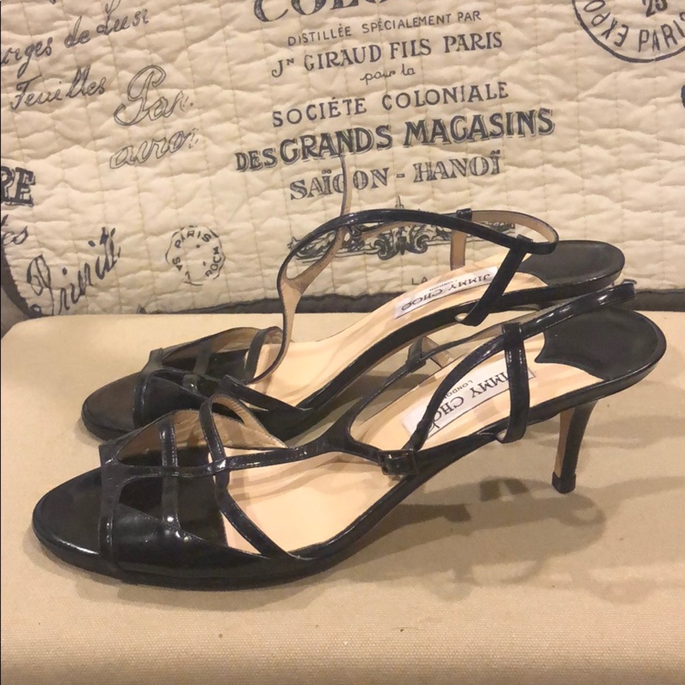 Jimmy Choo Black Sandals
